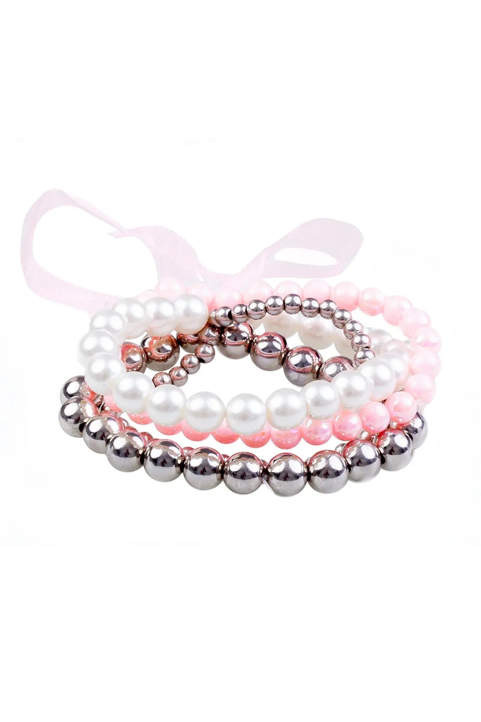 Pearly to Wed Bracelets - Set of 4