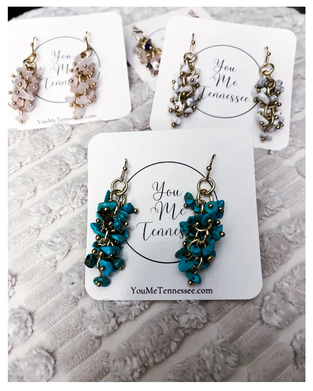Pebble Stone Earrings