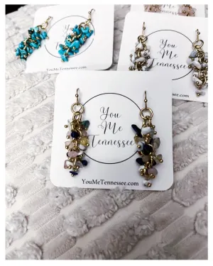 Pebble Stone Earrings