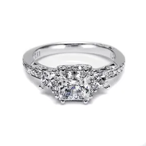 Platinum Dantela Diamond Engagement Ring