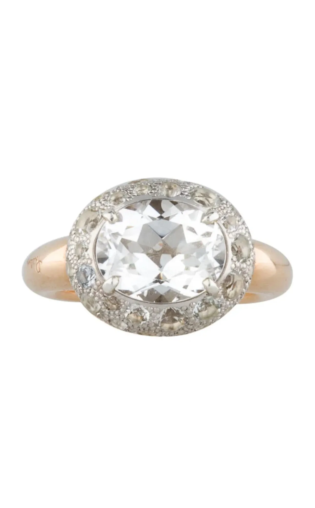 Pomellato Taboo Topaz Gold Cocktail Ring