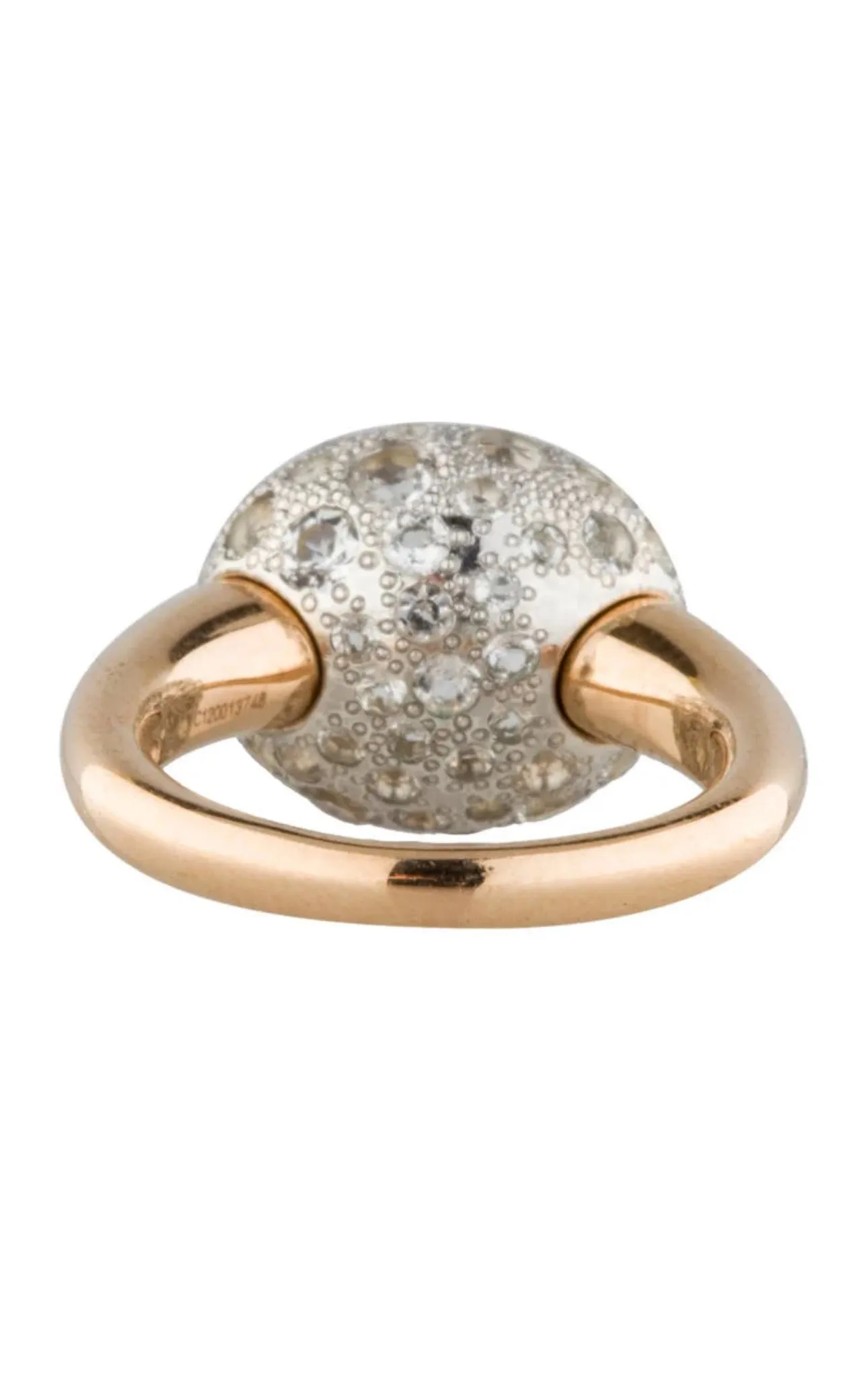 Pomellato Taboo Topaz Gold Cocktail Ring