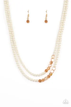 Poshly Petite Gold Paparazzi Necklace