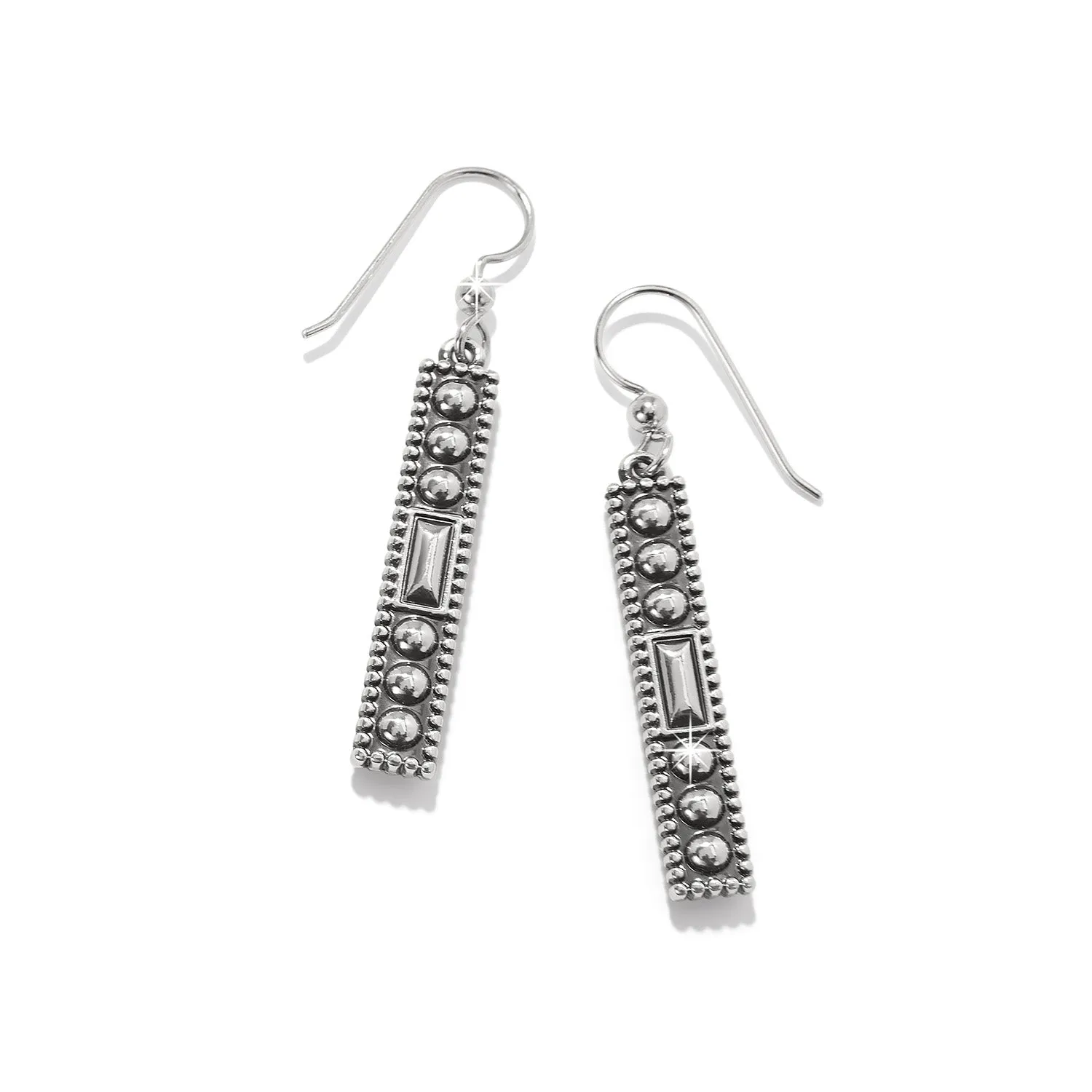 Pretty Tough Gem French Wire Earrings - JA999E