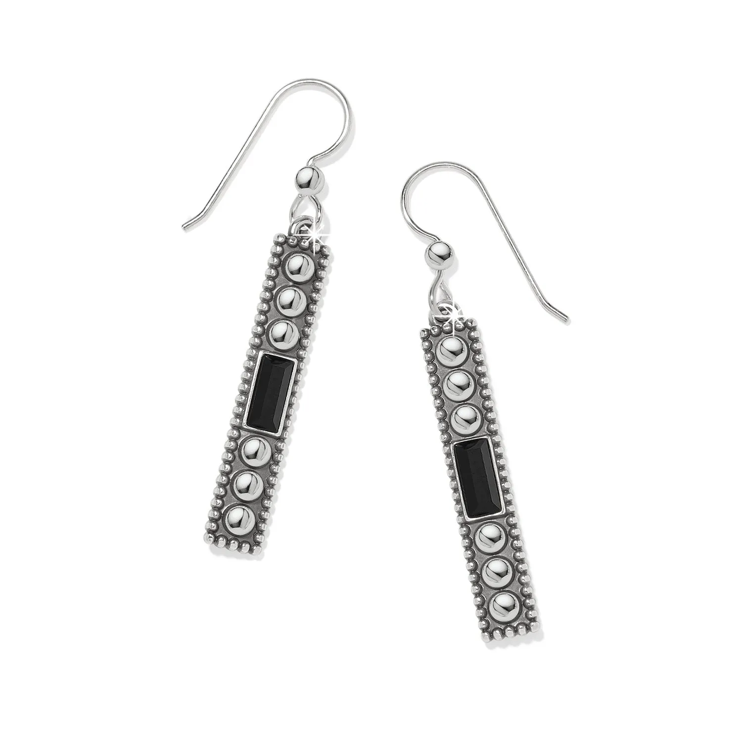 Pretty Tough Gem French Wire Earrings - JA999E
