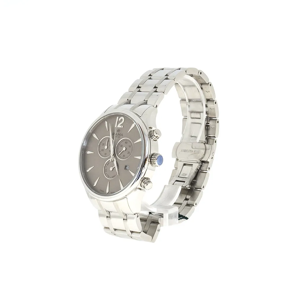 Rama Mens Stainless Steel Chronograph