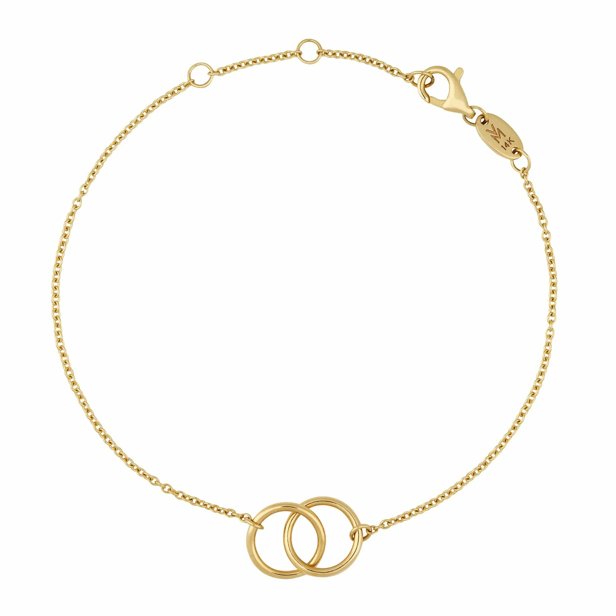 Ready to Ship - Interlocking Rings Bracelet