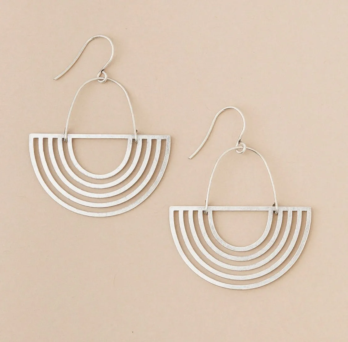 Refined Earring Collection - Solar Rays/Sterling Silver