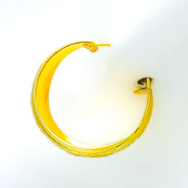 Refined Lovely 22k Gold Bali
