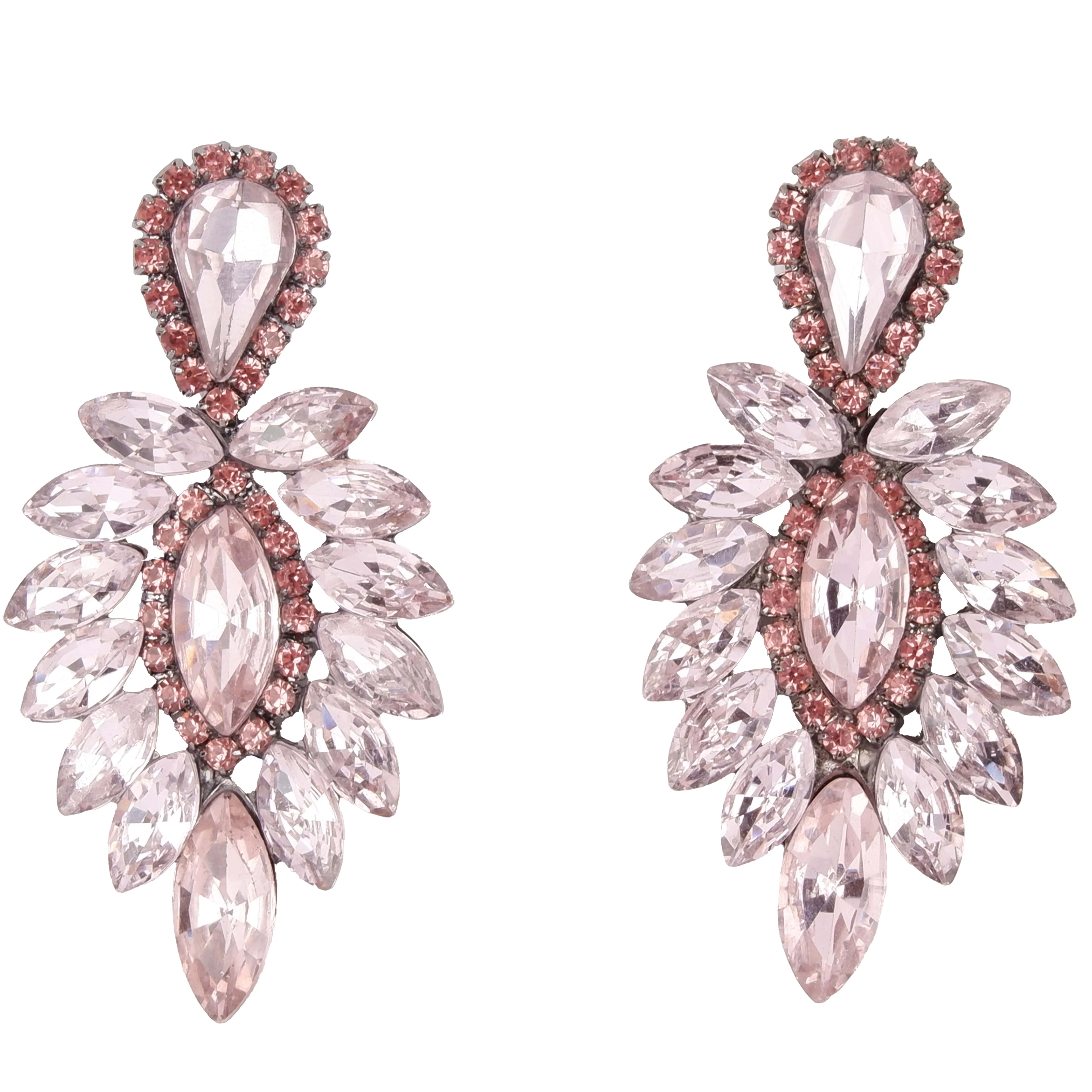 Refined Silver Bridal Earrings