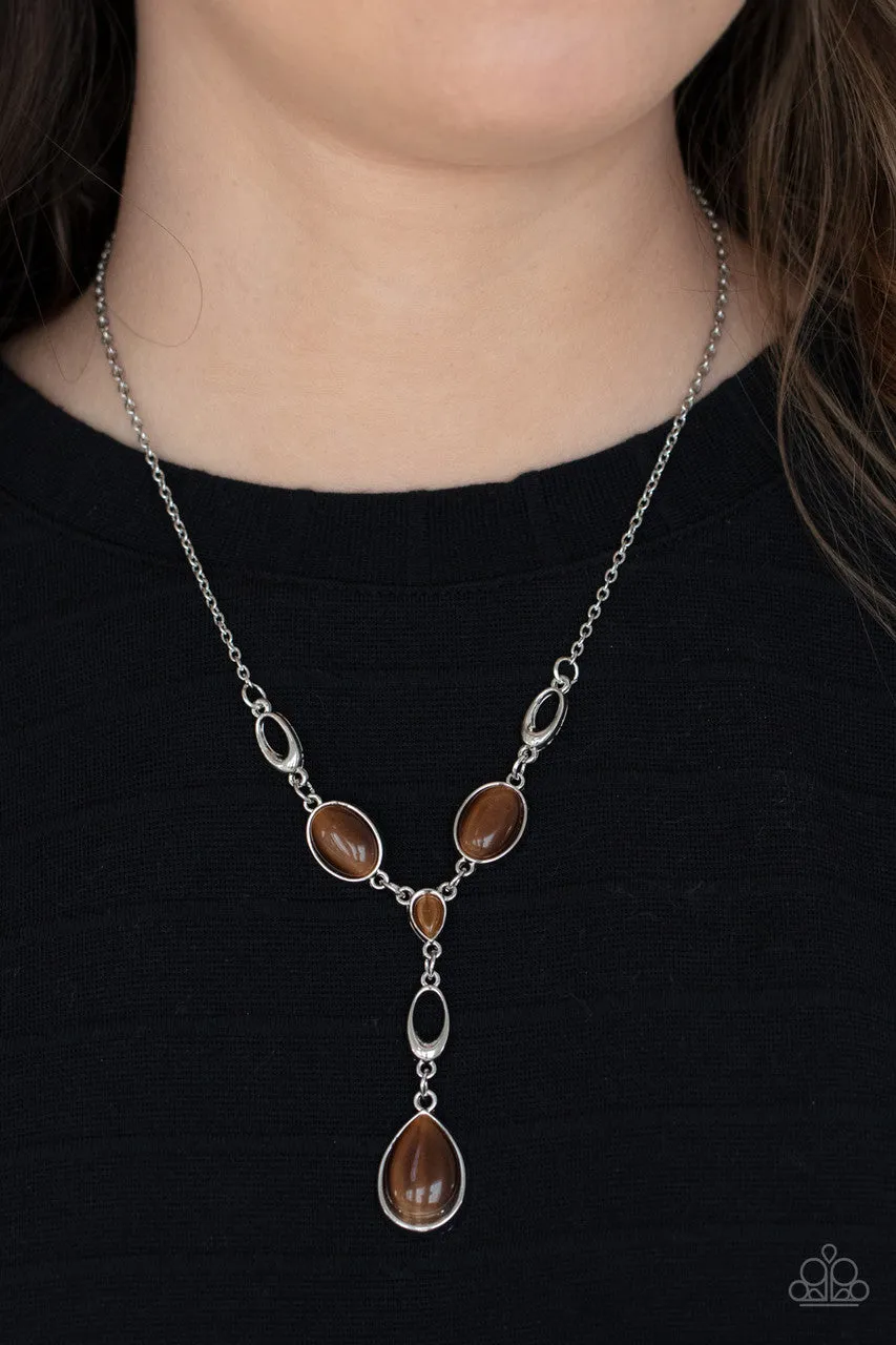 Ritzy Refinement Brown Paparazzi Necklace