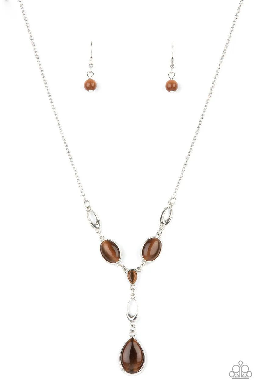 Ritzy Refinement Brown Paparazzi Necklace