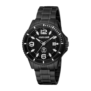 Roberto Cavalli Men's Black Watch