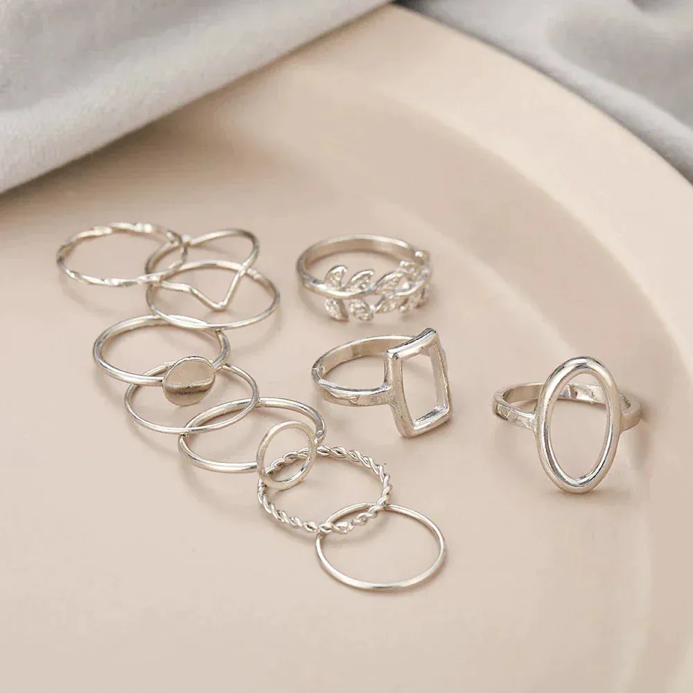 Robine | Pack 11 Vintage Rings