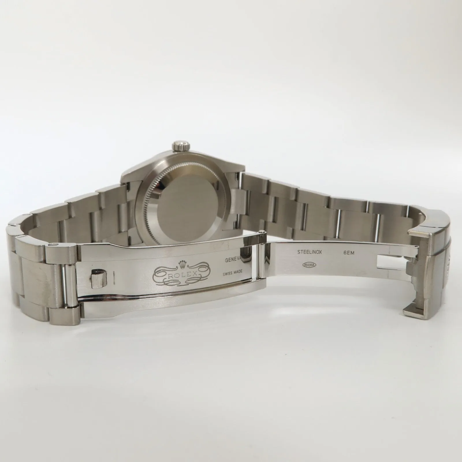 Rolex Oyster Perpetual 34 Black Dial Stainless Steel Oyster Automatic 124200