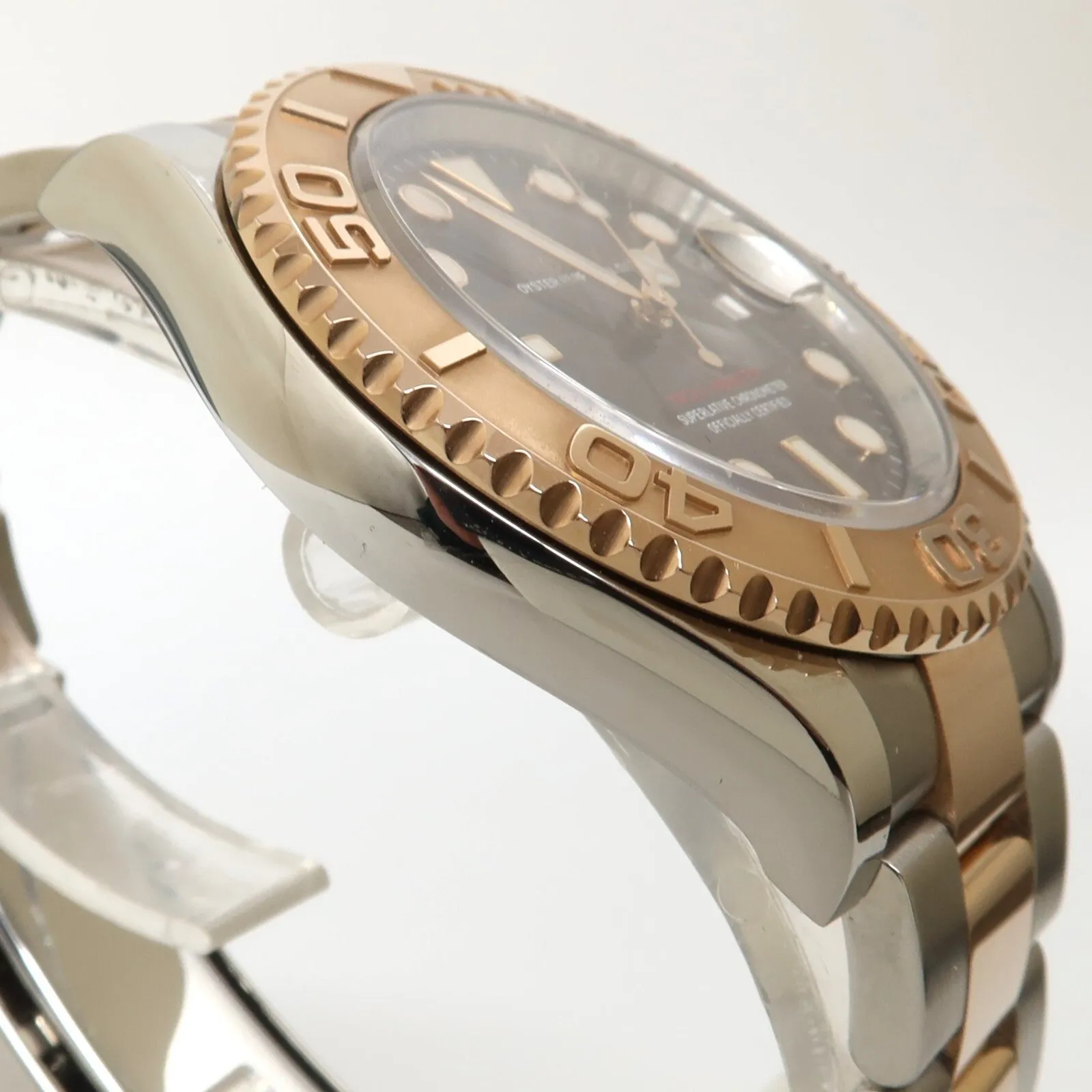 Rolex Yacht-Master 40 Chocolate Dial 18kt Rose Gold & Stainless Steel 126621