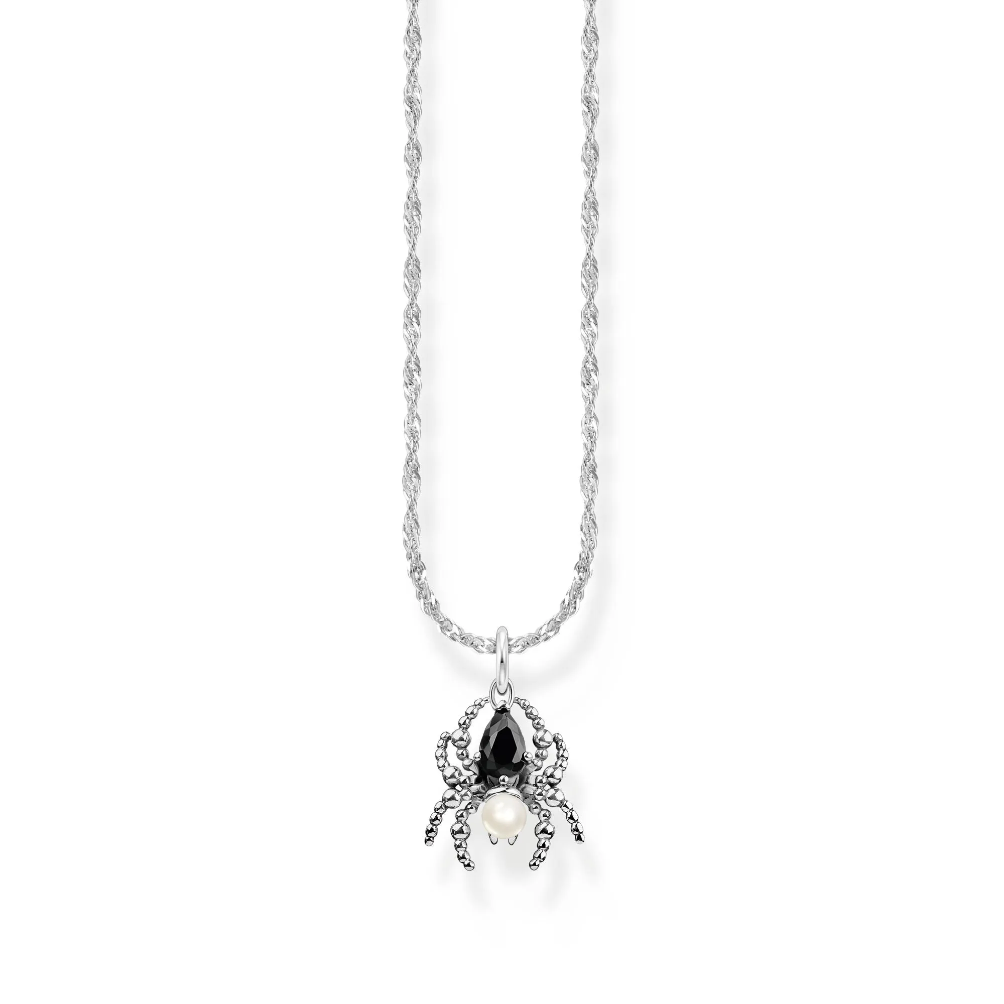 Romance Necklace with spider pendant