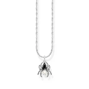 Romance Necklace with spider pendant