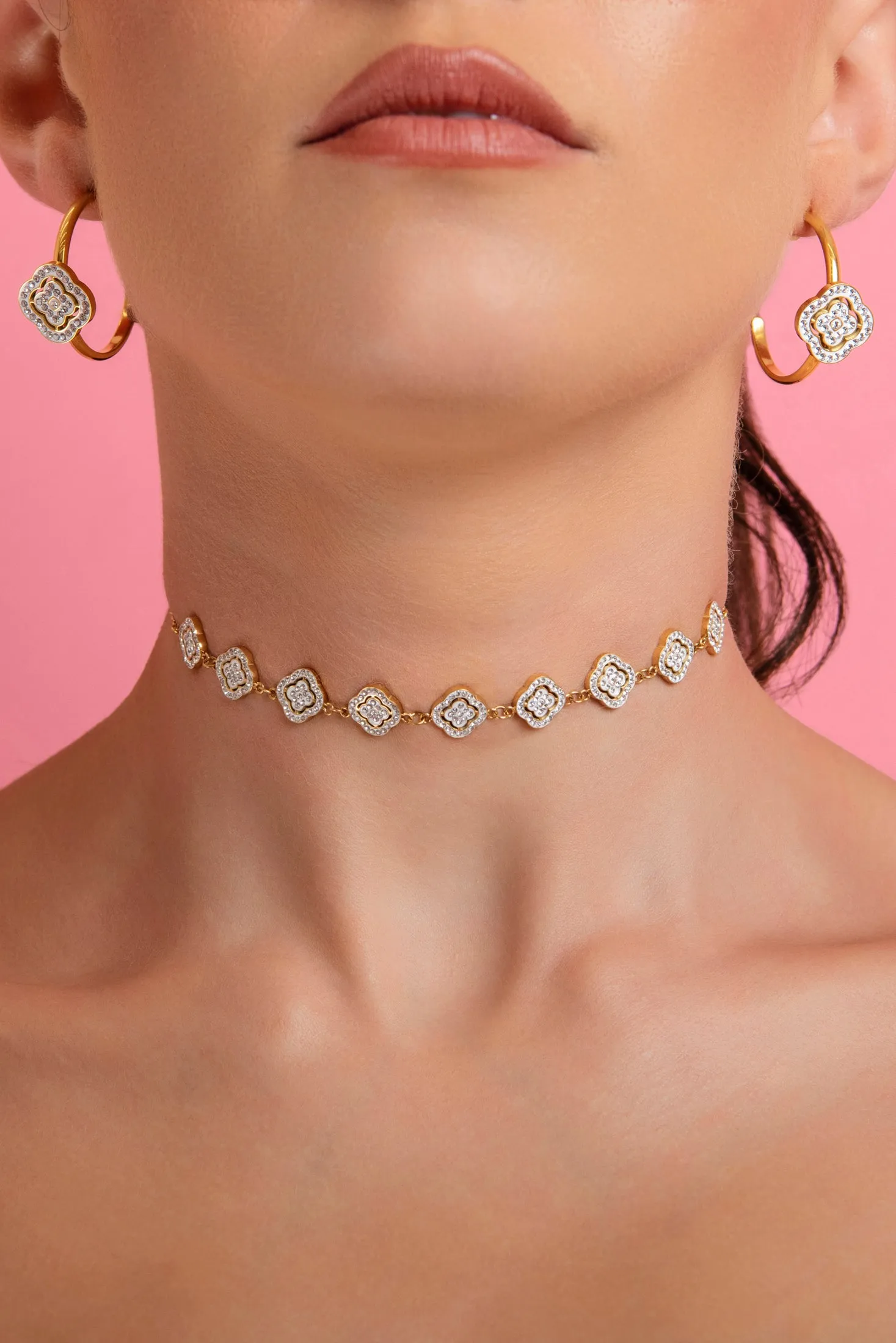Rossi's Crystal Statement Choker