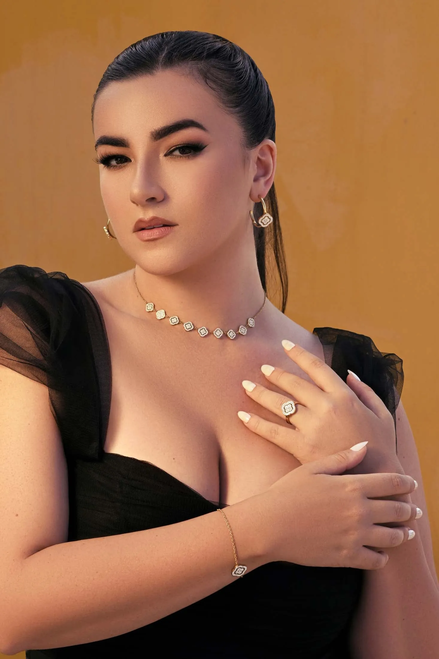 Rossi's Crystal Statement Choker