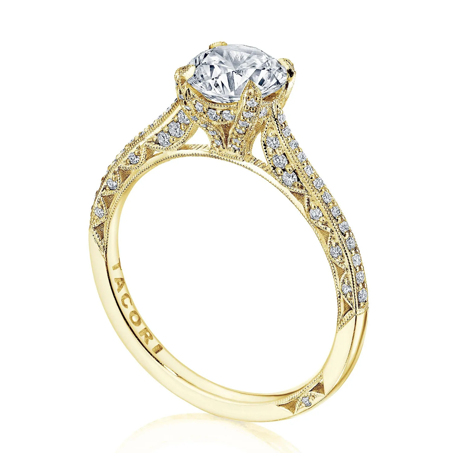 Round Solitaire Engagement Ring