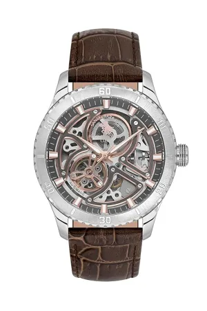 Santa Barbara Polo & Racquet Club Gunmetal Dial Automatic Men's Watch - SB.1.10573-5