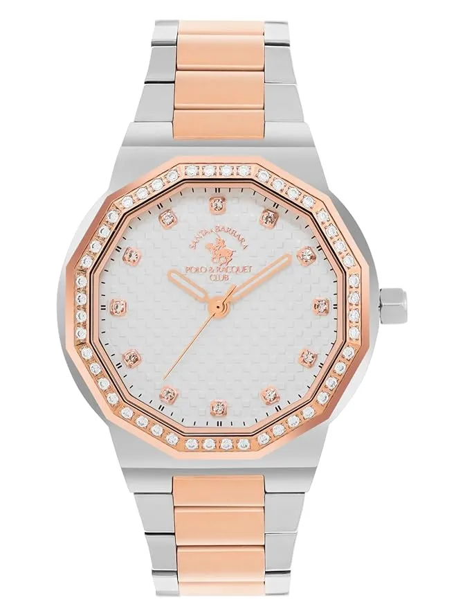 Santa Barbara White Dial Quartz Analog Watch - for Women SB.1.10552-5