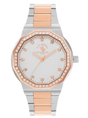 Santa Barbara White Dial Quartz Analog Watch - for Women SB.1.10552-5