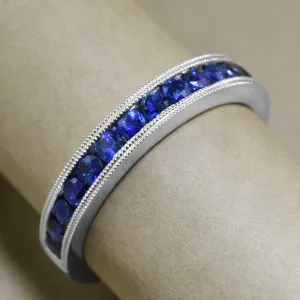 Sapphire Ribbon Ring