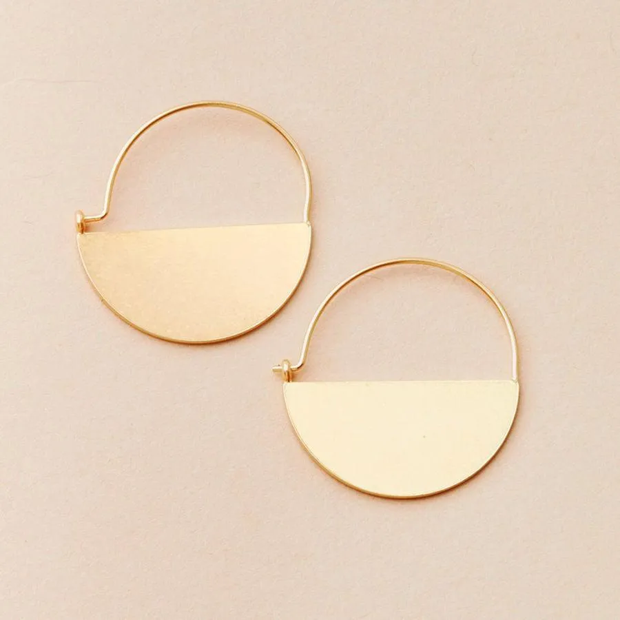 Scout Curated Wears Lunar Hoop Earring