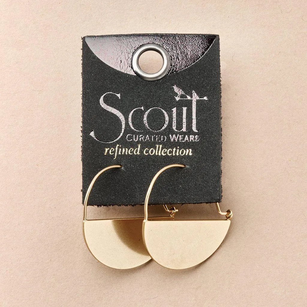 Scout Curated Wears Lunar Hoop Earring