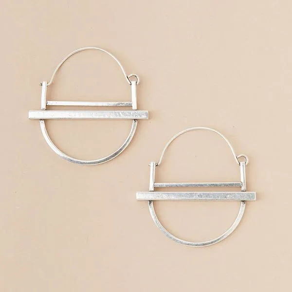 Scout Curated Wears Saturn Hoop Earring