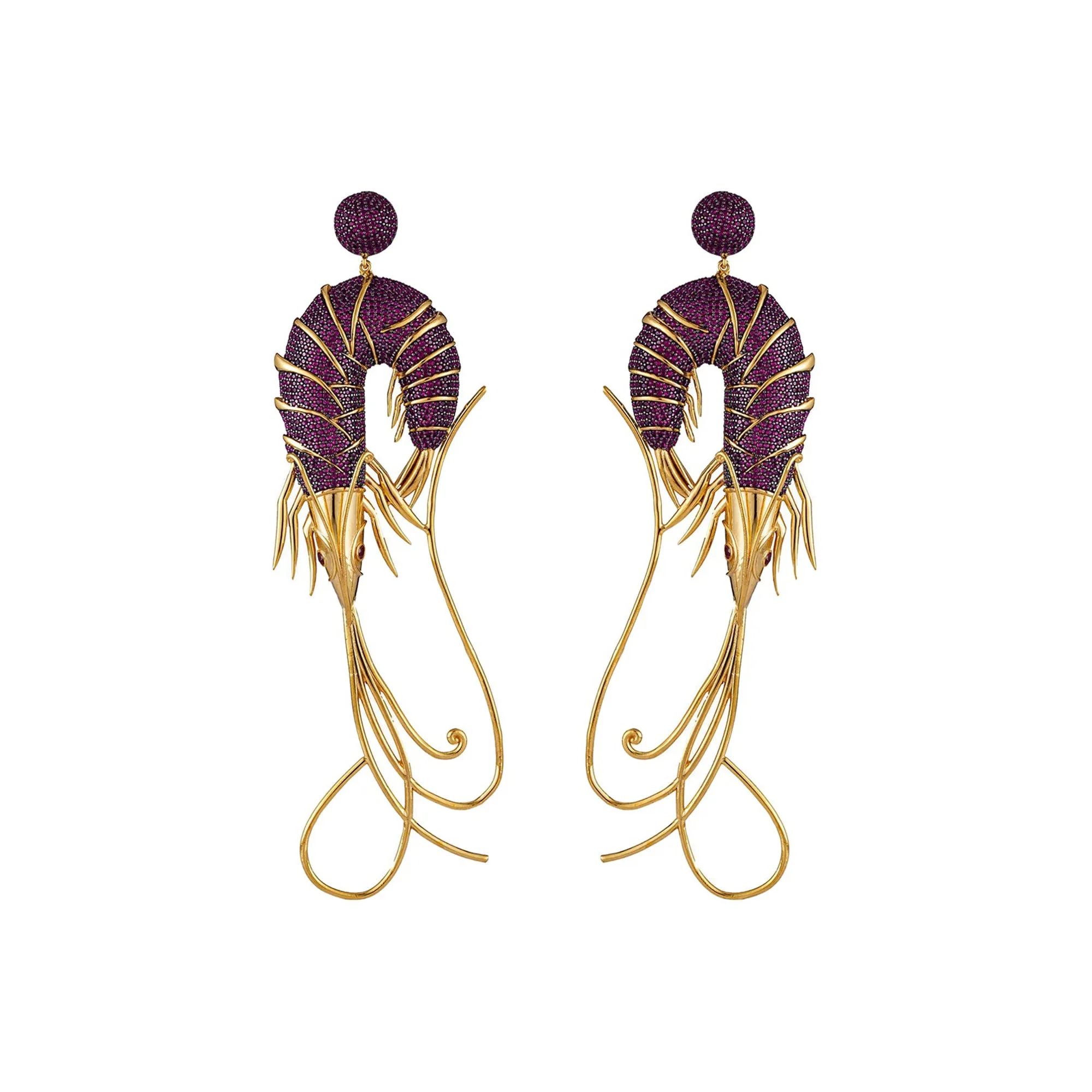SHRIMP EARRINGS