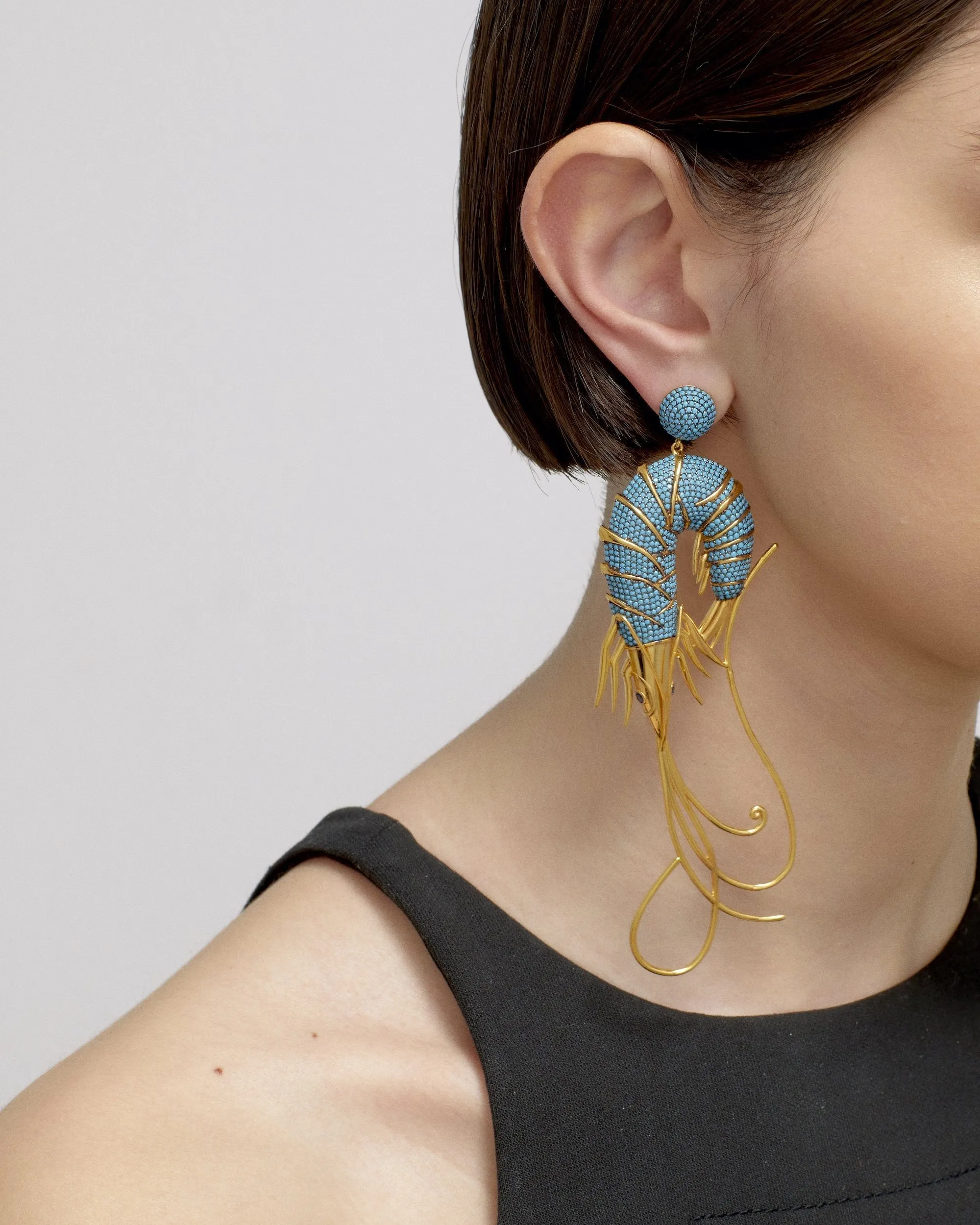 SHRIMP EARRINGS