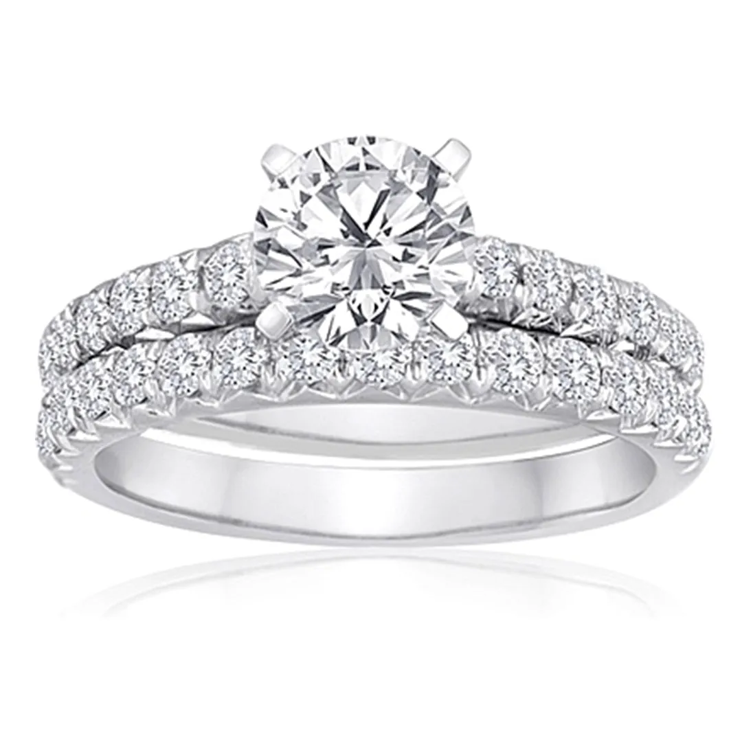 Signature Pave Diamond Engagement Ring