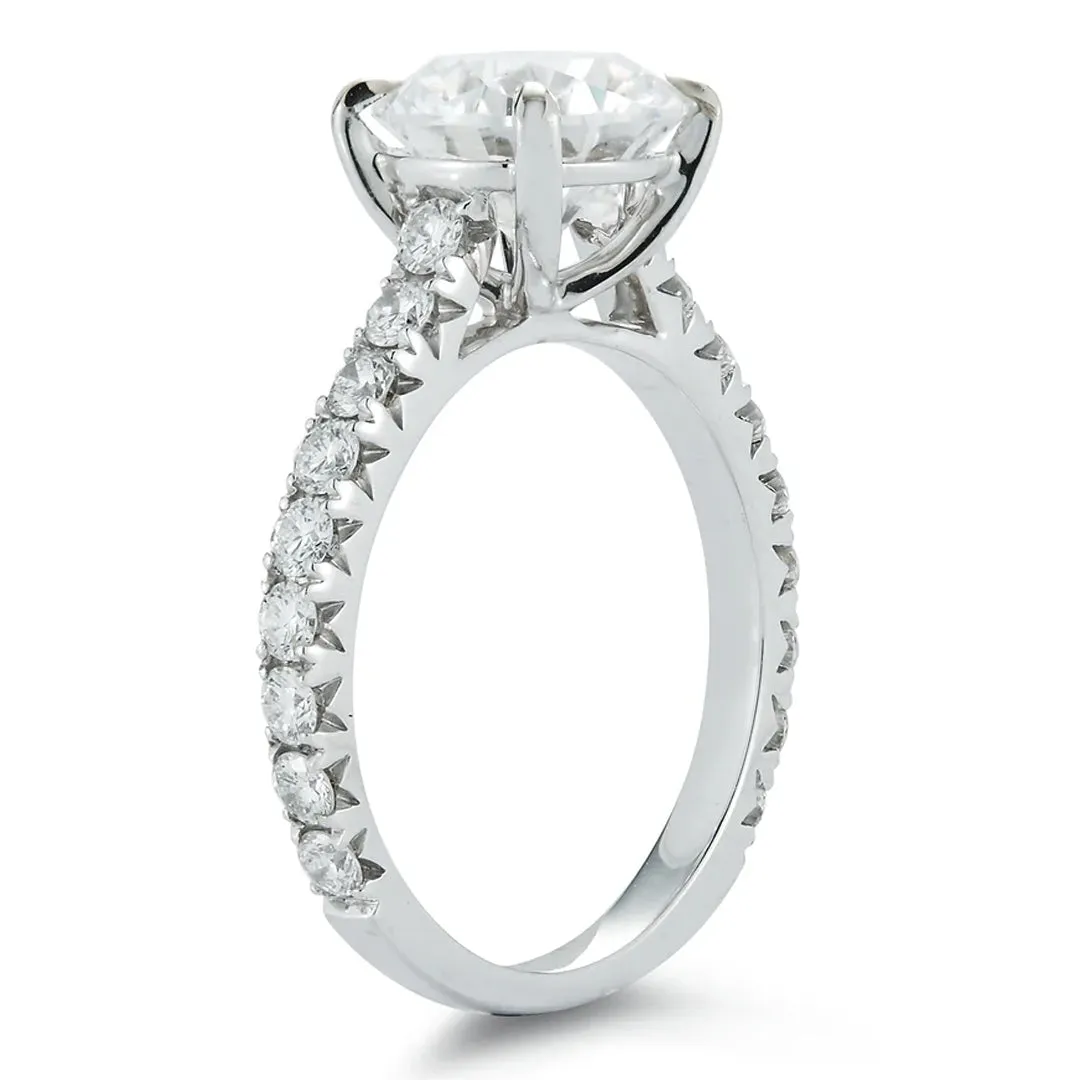 Signature Pave Diamond Engagement Ring