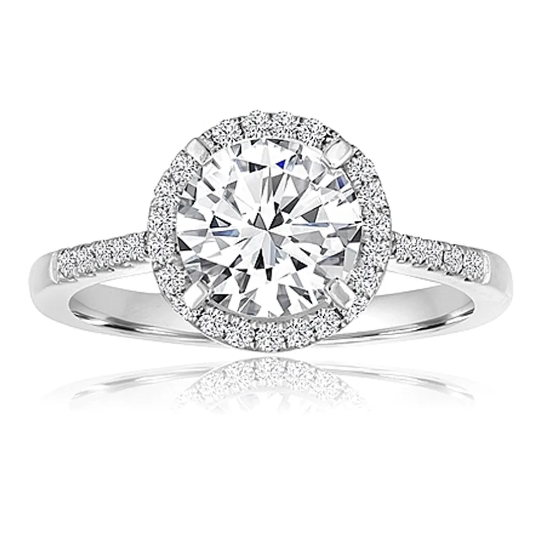 Signature Pave Diamond Engagement Ring