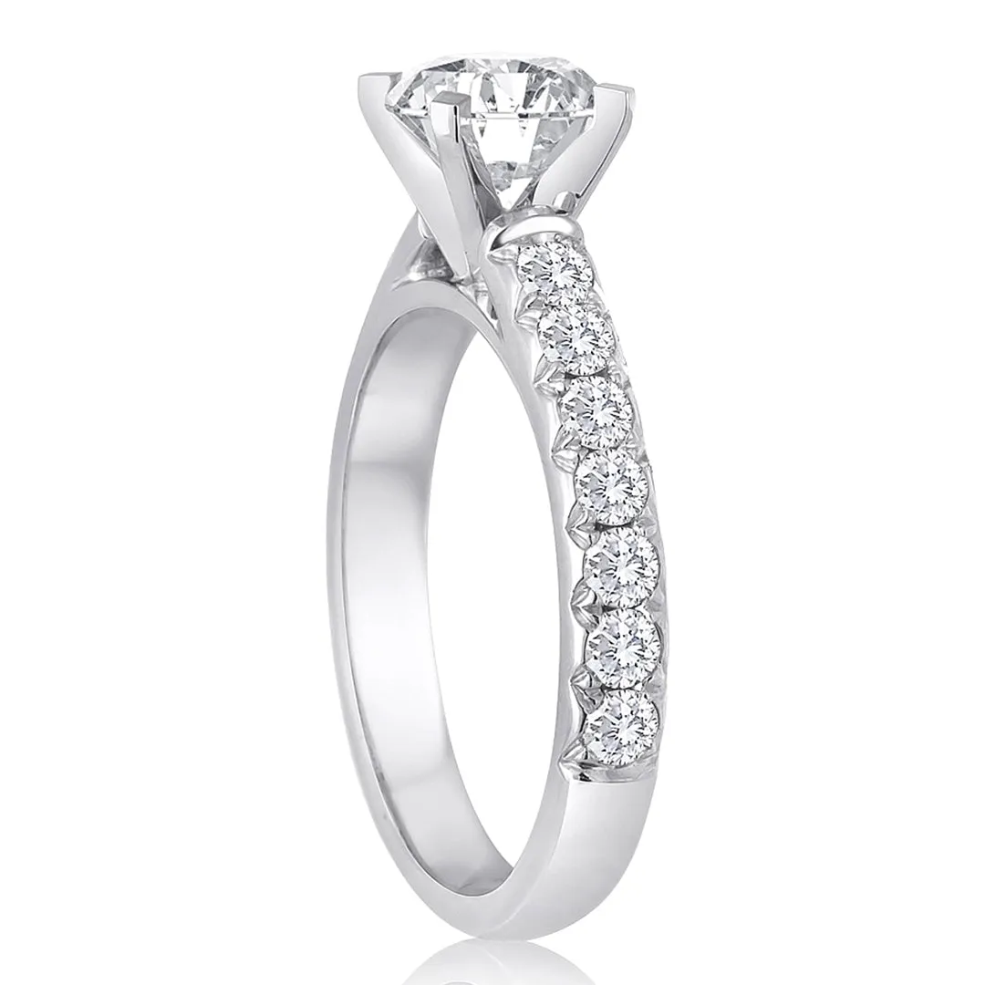 Signature Pave Diamond Engagement Ring