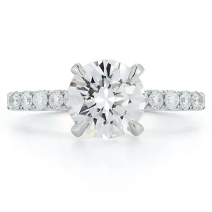 Signature Pave Diamond Engagement Ring