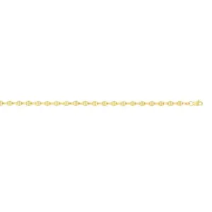 Sincerely Springer's 14k Yellow Gold 18" Anchor Chain Necklace