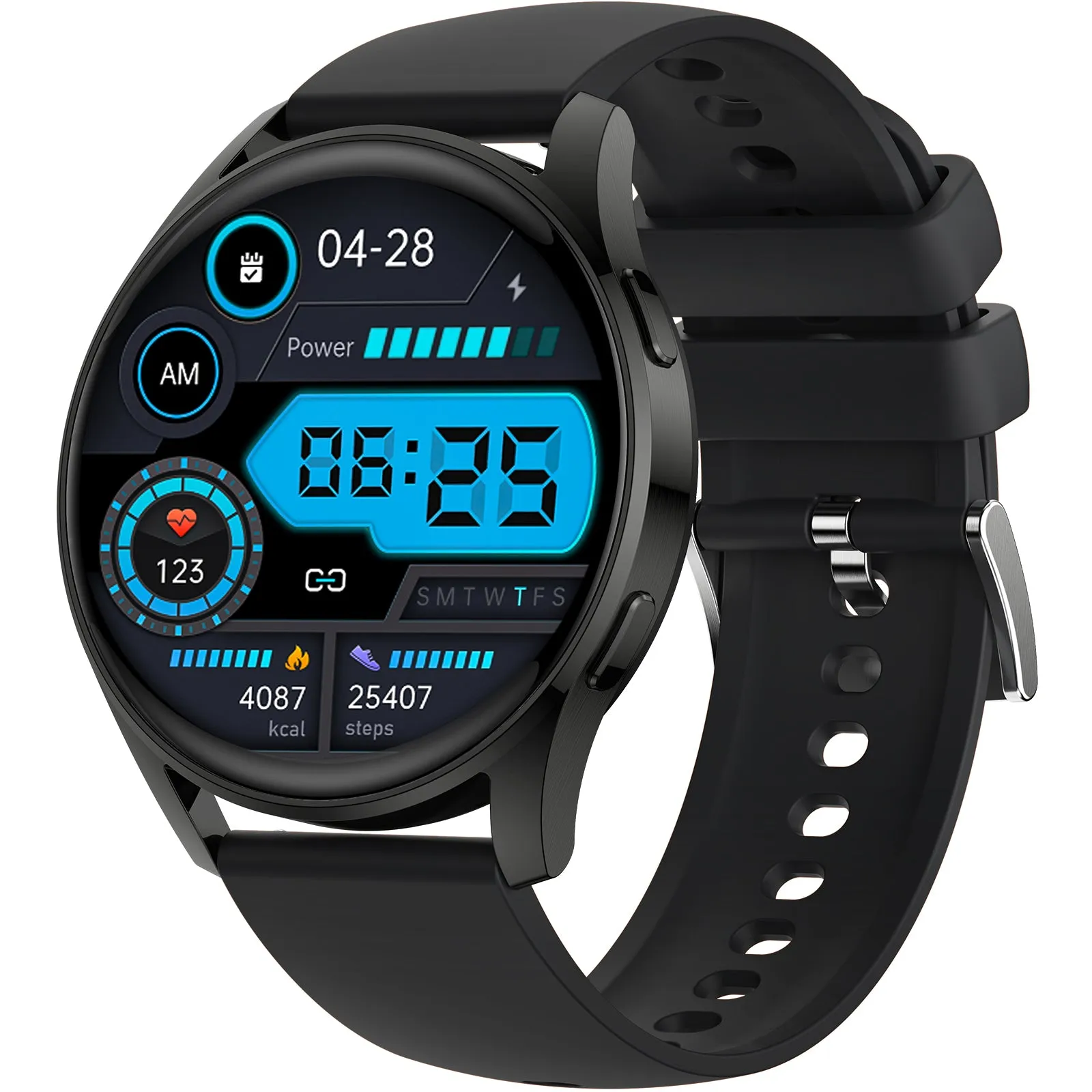 Smart Watch For Women Men HD Call Dial Activity Fitness Tracker Watch With Heart Rate Monitor Sleep Tracker Pedometer Step Counter Stopwatch Waterproof Sports Smartwatch For Android iPhone Samsung