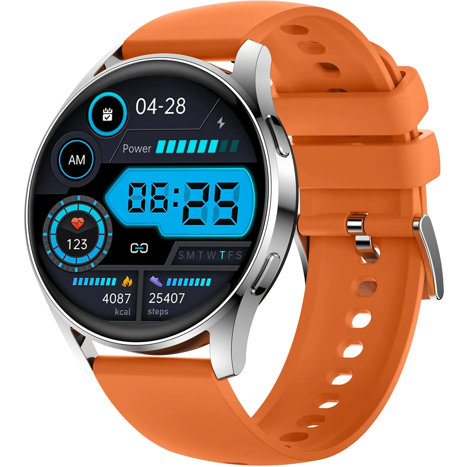 Smart Watch For Women Men HD Call Dial Activity Fitness Tracker Watch With Heart Rate Monitor Sleep Tracker Pedometer Step Counter Stopwatch Waterproof Sports Smartwatch For Android iPhone Samsung