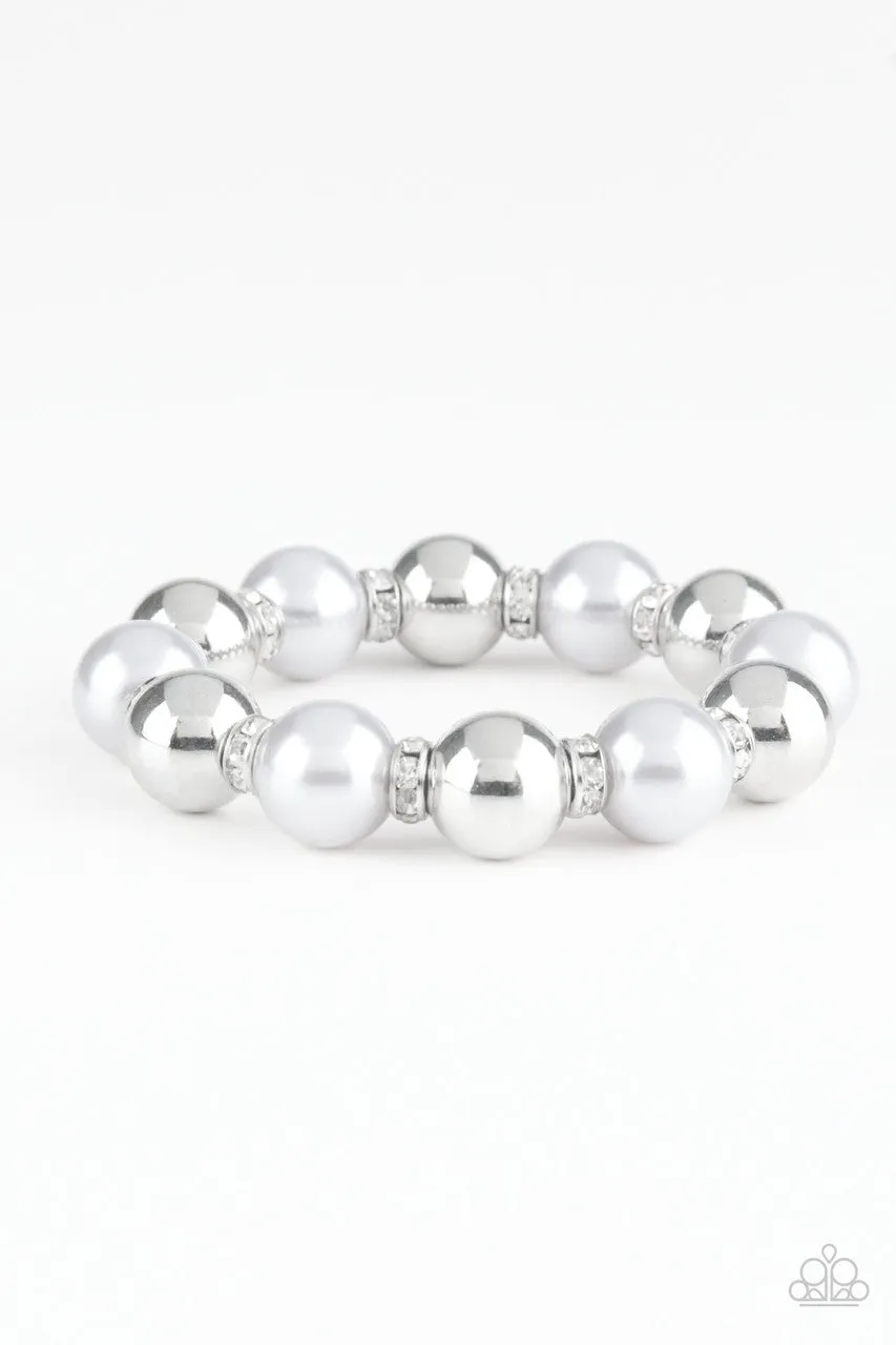 So Not Sorry Silver Paparazzi Bracelet