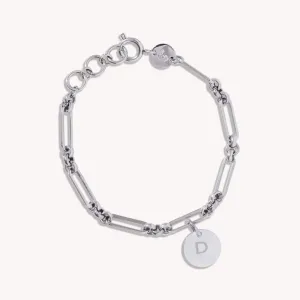 Solar Link Bracelet in Stainless Steel