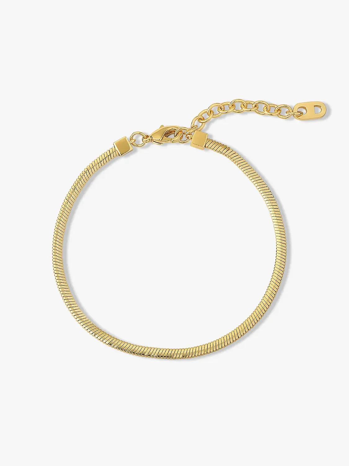 Square Snake Chain Bracelet