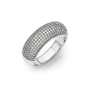 Sterling Silver Cubic Zirconia Polished Ring