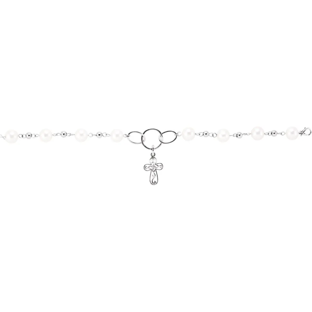 Sterling Silver Join Together in Christ Bracelet
