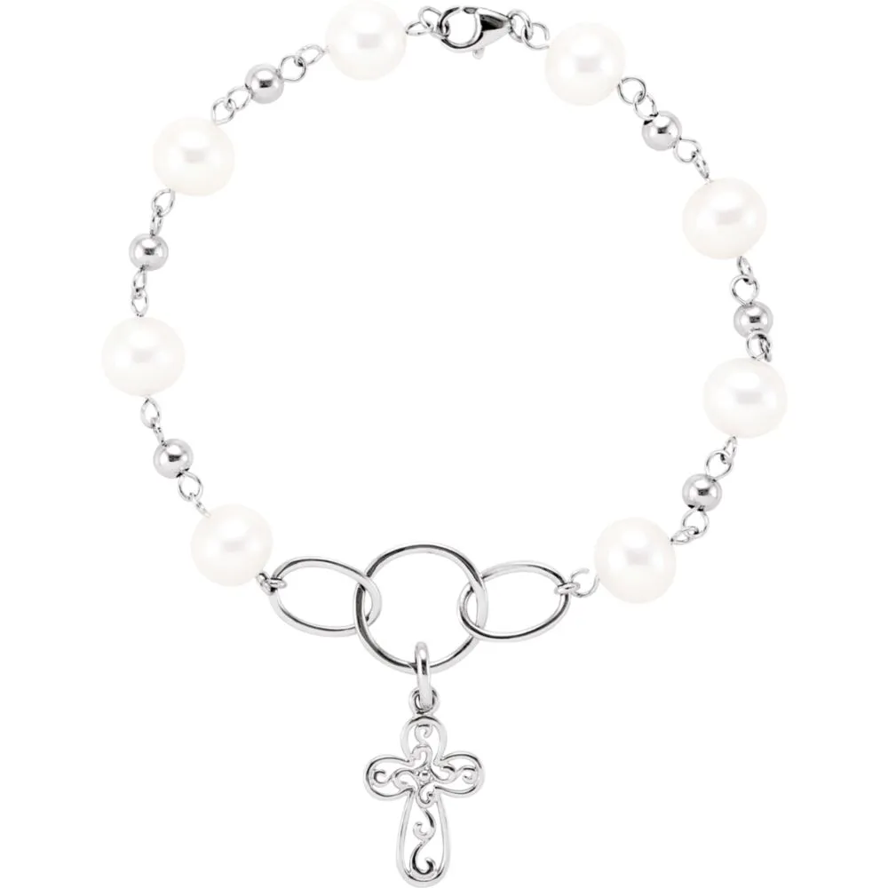 Sterling Silver Join Together in Christ Bracelet