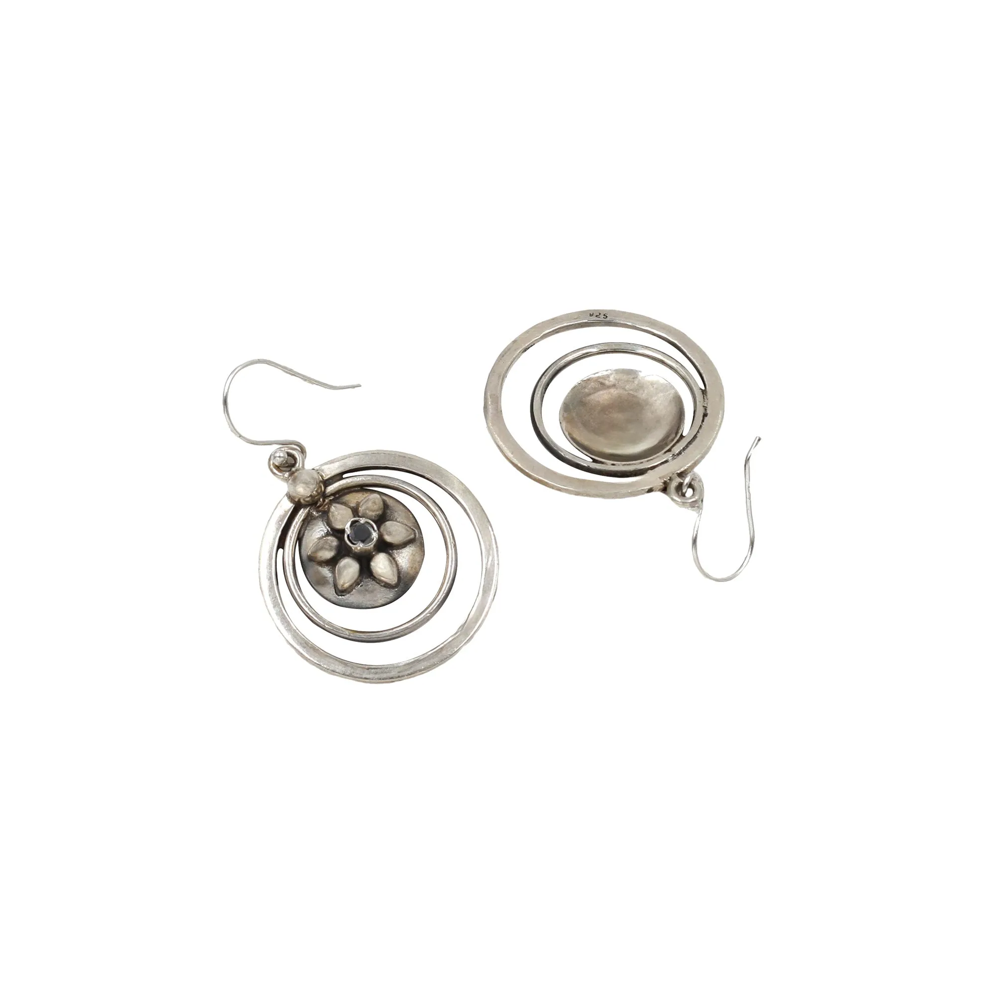 Subtle Beauty: Sangeeta Boochra Silver Handcrafted Earring