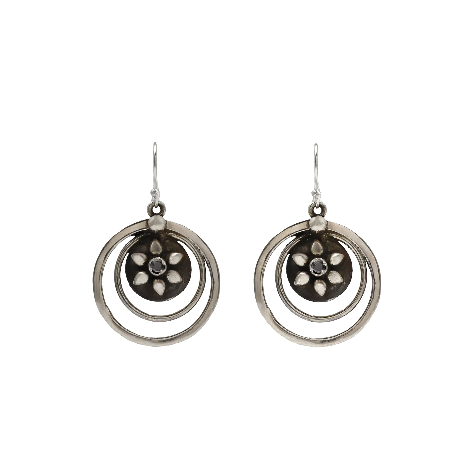 Subtle Beauty: Sangeeta Boochra Silver Handcrafted Earring